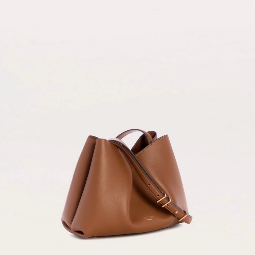 Bloom Medium Calf Leather Crossbody Bag - Picture 6 of 7